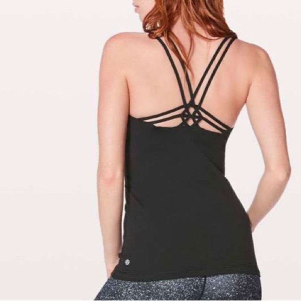 Lululemon Create Your Calm Tank Black- Size 6
